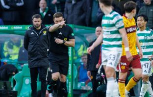 ohn Beaton awards a penalty to Celtic after VAR check