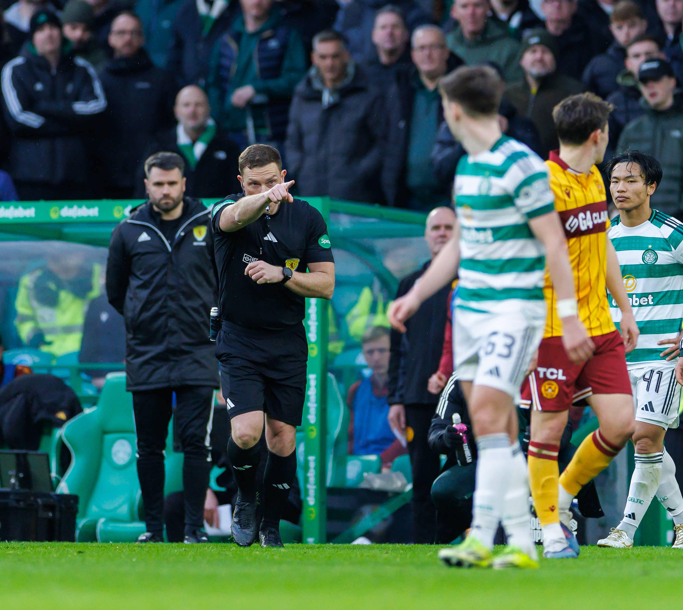 ohn Beaton awards a penalty to Celtic after VAR check