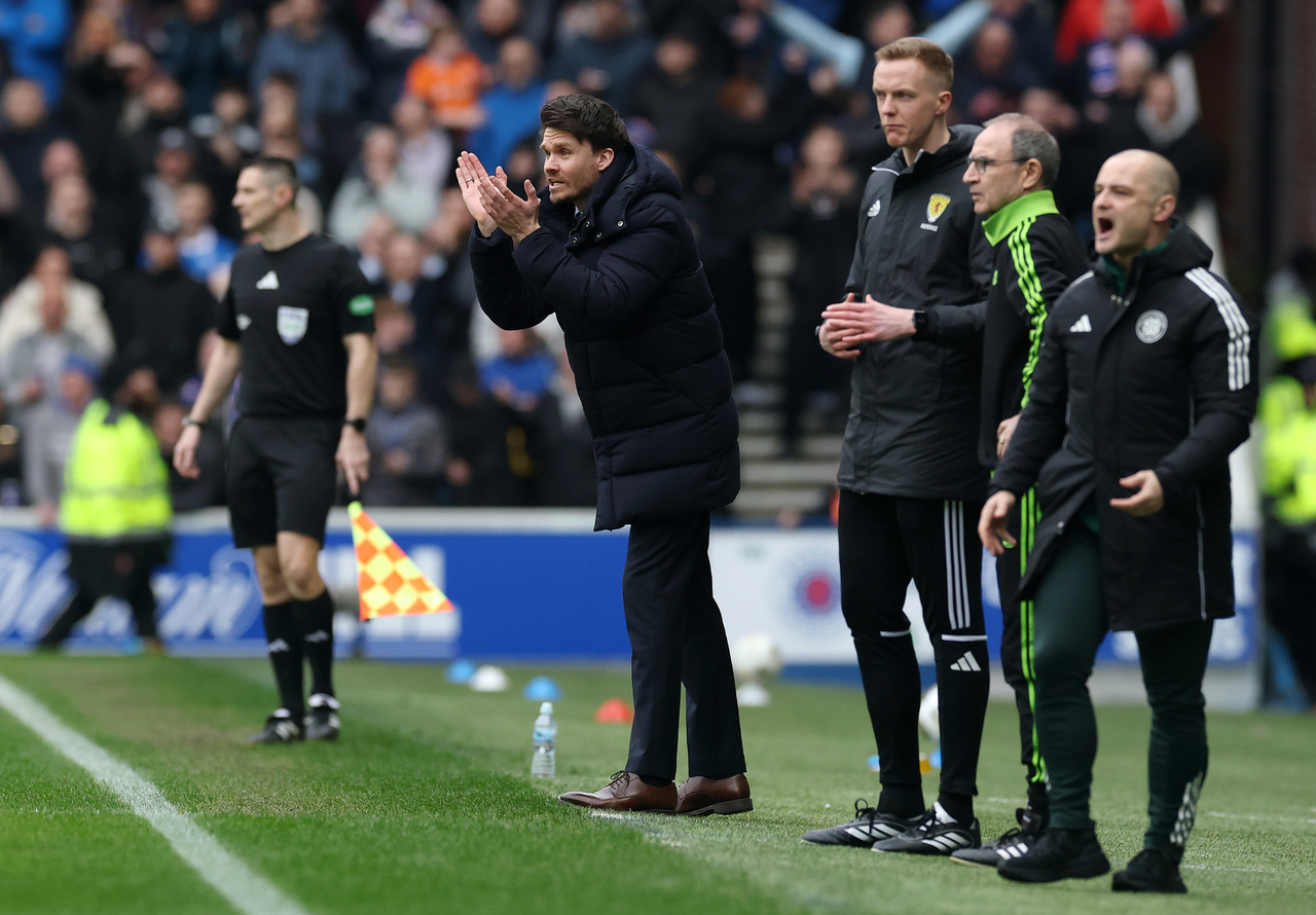 Martin O'Neill and Shaun Maloney