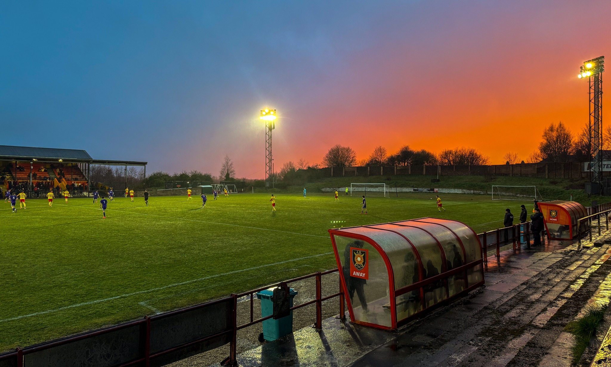 Albion Rovers v Stirling University, Lowland League