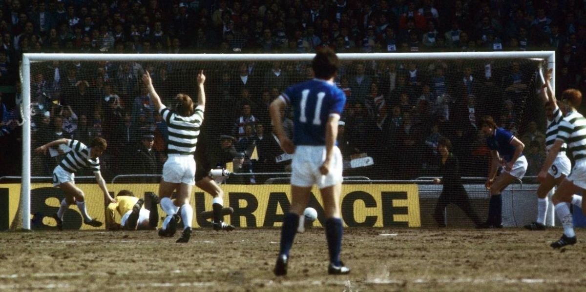 Danny Crainie scores against Rangers