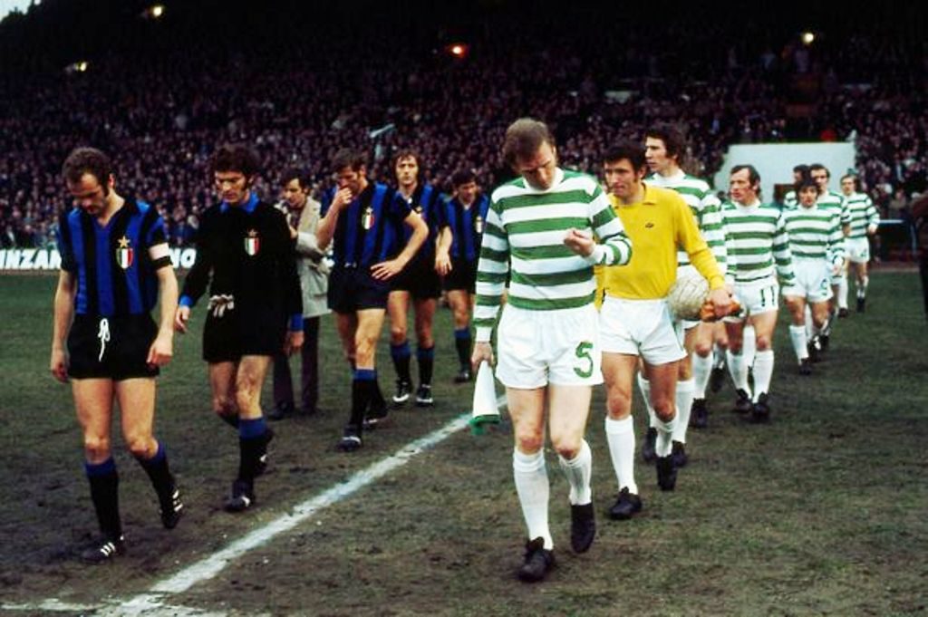 Celtic v Inter Milan, European Cup semi-final, 19 April 1972.
