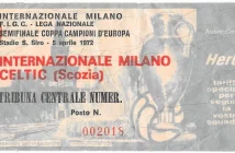 Inter Milan v Celtic - 5th April 1972.