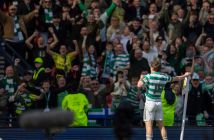 Luke McCowan celebrates