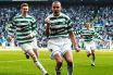 Henrik Larsson celebrates